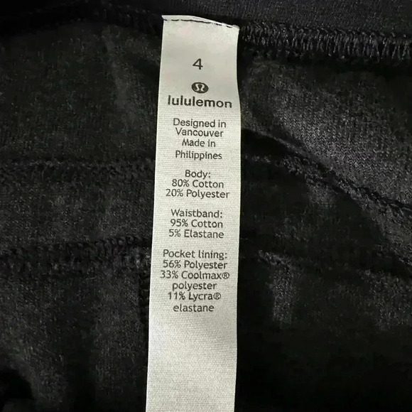 Lululemon Ready to Crush High Rise Velour Jogger | Black‎ | SZ 4 - Picture 12 of 12